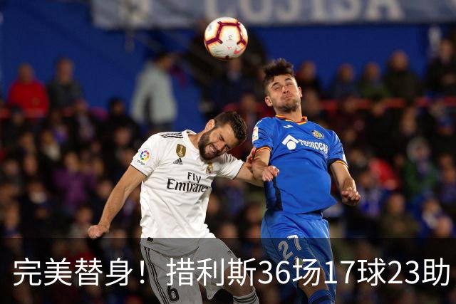 完美替身！措利斯36场17球23助，定位球创造机会占比38.5%